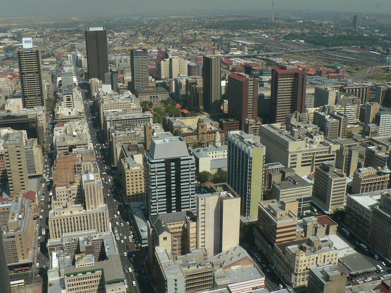 Johannesburg Stadtbild Urlaub