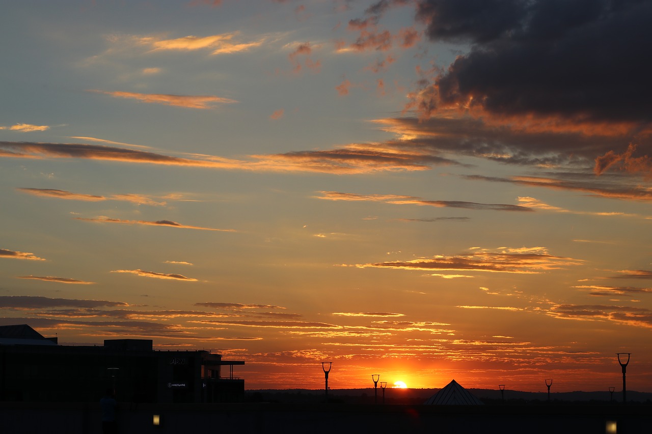 Johannesburg Sonnenuntergang