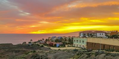 Teneriffa Hiszpania Sonnenuntergang