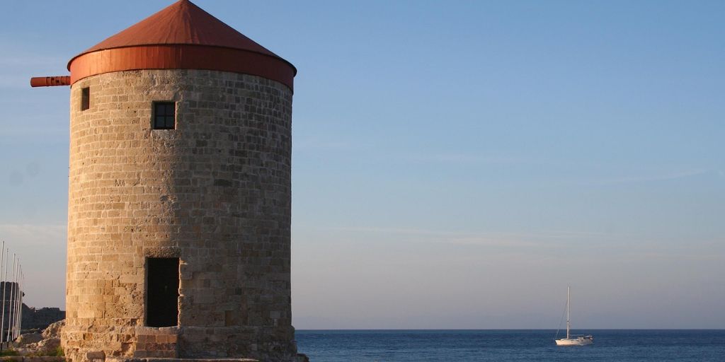 Windmühle auf Rhodos