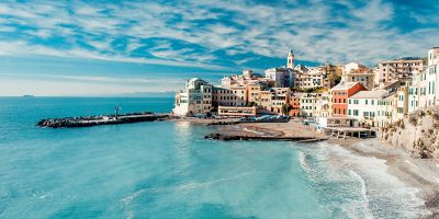 Strand in Santorini / Griechenland