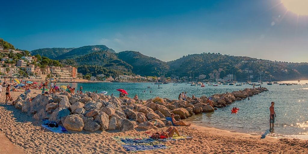 Strand Mallorca Port de Soller