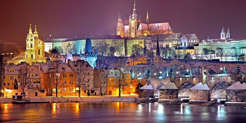 Prag im Winter